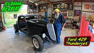 Front Cap Work On The 34 Ford Coupe