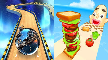 Going Balls VS Sandwich Runner - SpeedRun Gameplay Ep 2