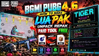 BGMI PUBG 4.6 | LUA PAK TOOL MAKING COMPLETE GUIDE | UNPACK & REPACK | FREE PAID TOOL | STEP-BY-STEP screenshot 2
