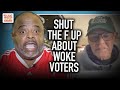 Roland tells James Carville to "Shut The F Up" about "woke" voters