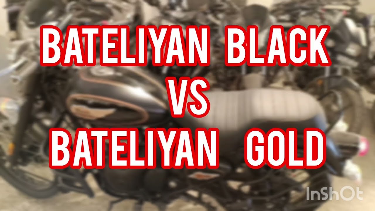 Bateliyan black vs bateliyan gold modification 