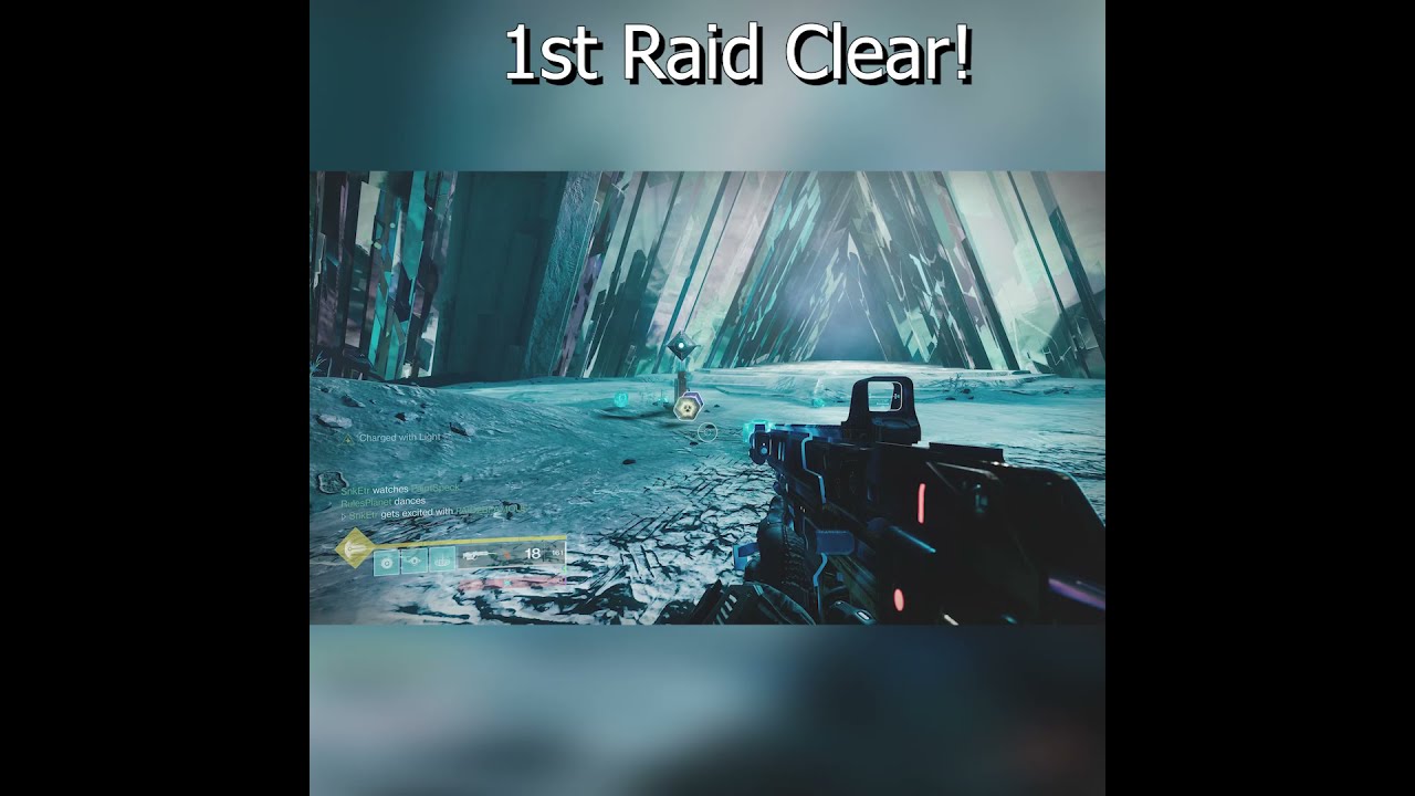 I got Vex Mythoclast on my first Vault Of Glass completion!!!! Destiny 2 