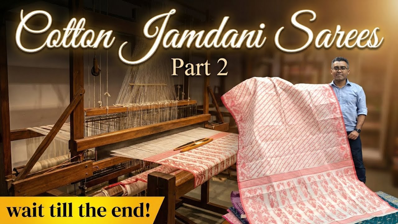 Exquisite Cotton Jamdani Collection | Part 2 | Best Saree Boutique Kolkata ✨#sareeboutique #abarani