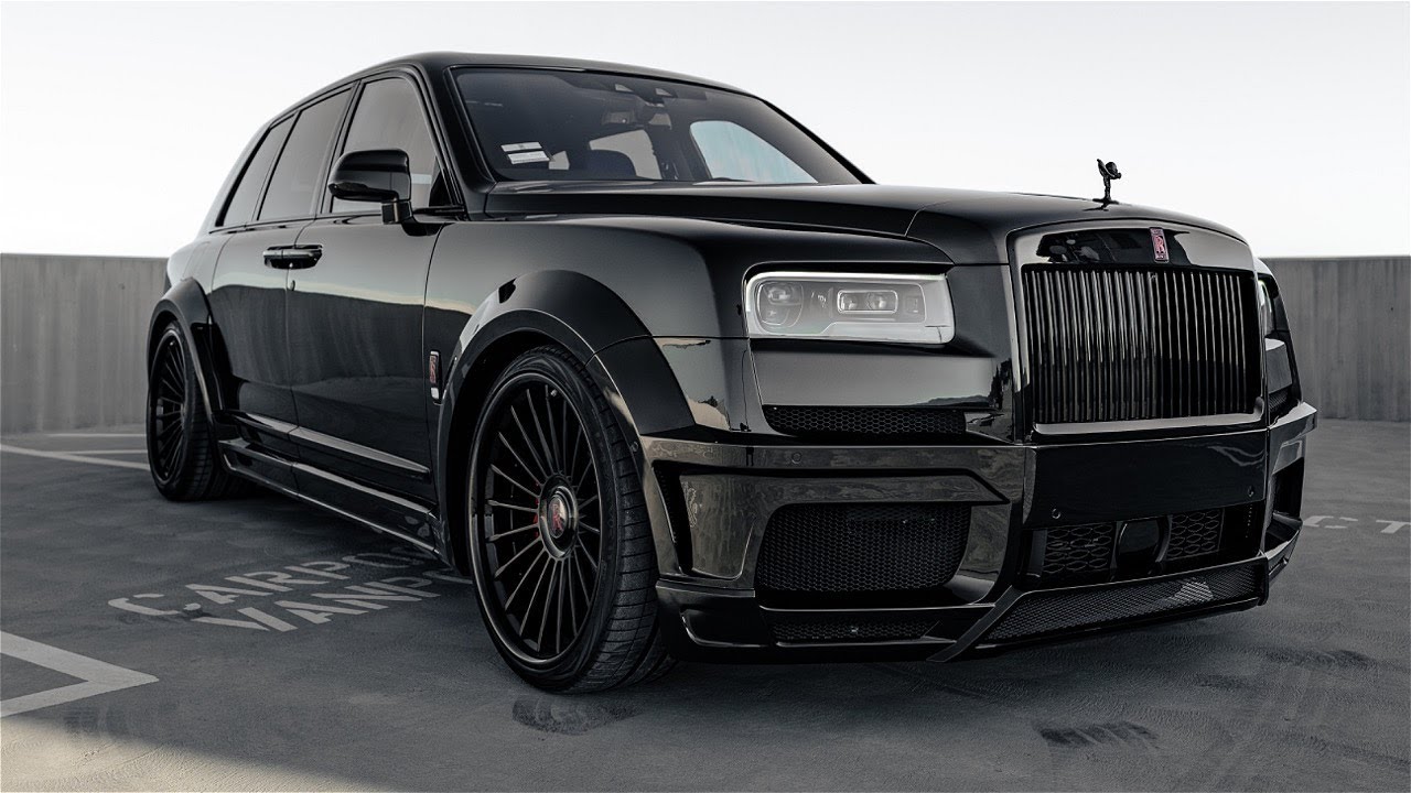 New Mansory Rolls-Royce Cullinan Doesn't Make Us Want To Cut Our Eyeballs  Out