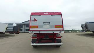 STAS Aggregate Tipping Trailer - Just 6050 kgs with full equipment fitted