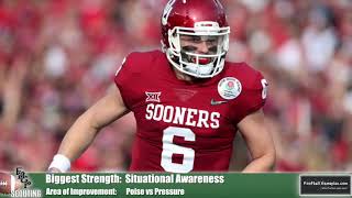 FBGP Scouting 2018 NFL Draft Prospect Rankings: Quarterbacks