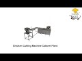 Chicken Cutting Machine Cabinet Plant 