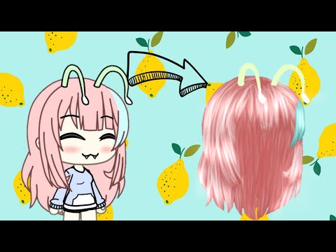 ✿✨Tutorial de cabelo realista (Gacha life)✨✿ 