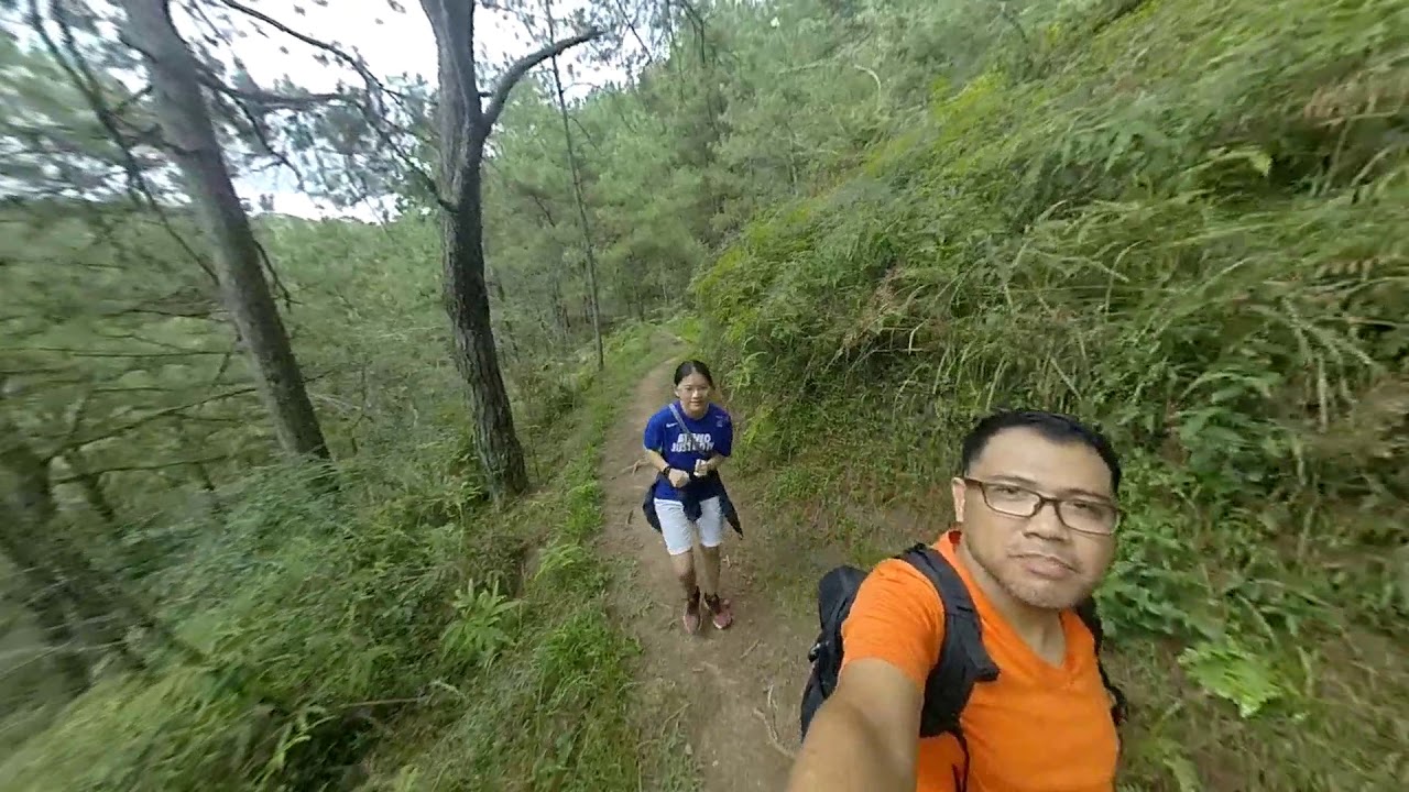 The Wife and I hiked the Yellow Trail in Camp John Hay in Baguio