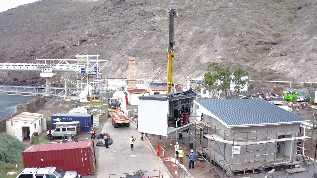 St Helena Island - Cable Landing Station 2021