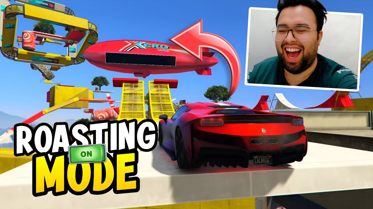 Roasting Atta Bhai While Failing at GTA 5 Parkour 😂 | KhanSaab69