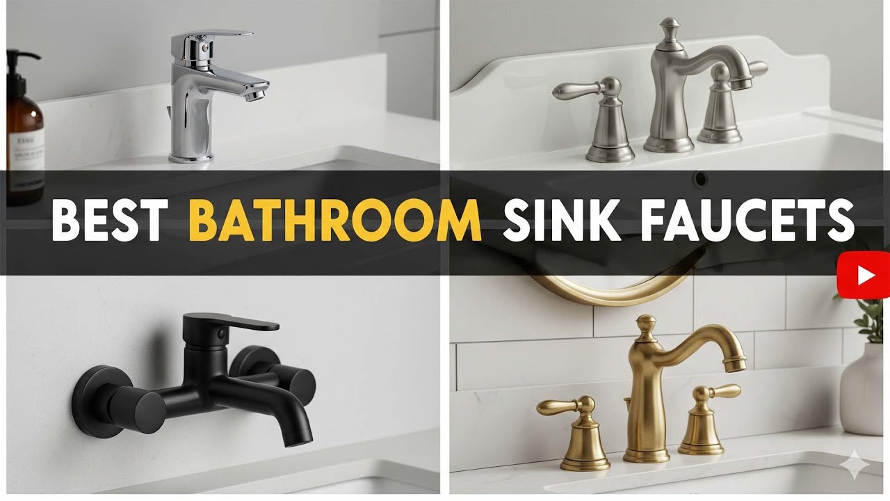 TOP 5 Best Bathroom Sink Faucets 2026 | How to choose a bathroom sink faucet