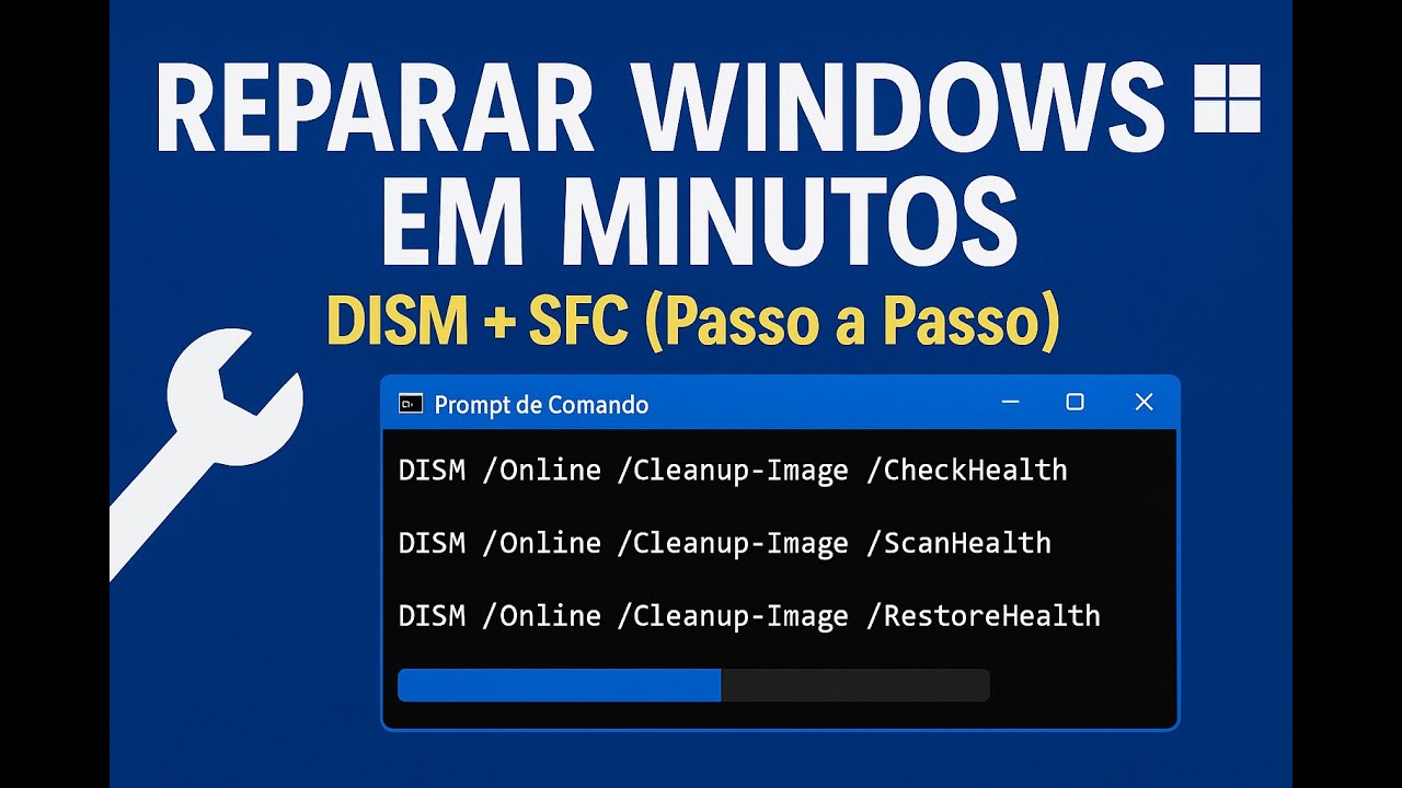 Reparando o Windows em Minutos: Tutorial Rápido com DISM e SFC - YouTube
