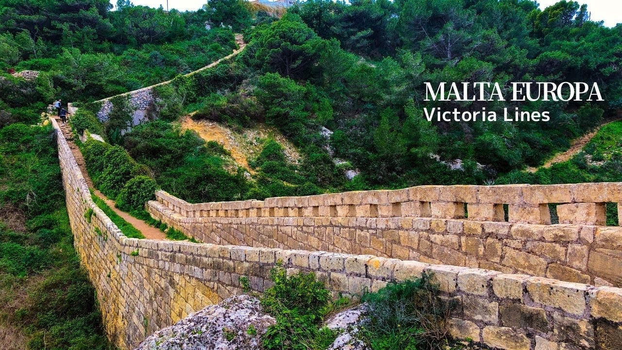 🇲🇹 Victoria Lines - Like the Great Wall of China in Malta