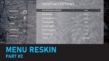 Unreal Engine 5 - Re-Skin Menu System UI - #2