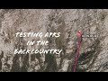 Backcountry skiing with aprs  amateur radio practice for emergency communications