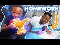 Super Siah Does MAGIC To MAKE SUPER DAD Do His HOMEWORK