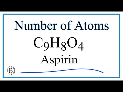 วีดีโอ: แอสไพริน c9h8o4 มีองค์ประกอบกี่เปอร์เซ็นต์?