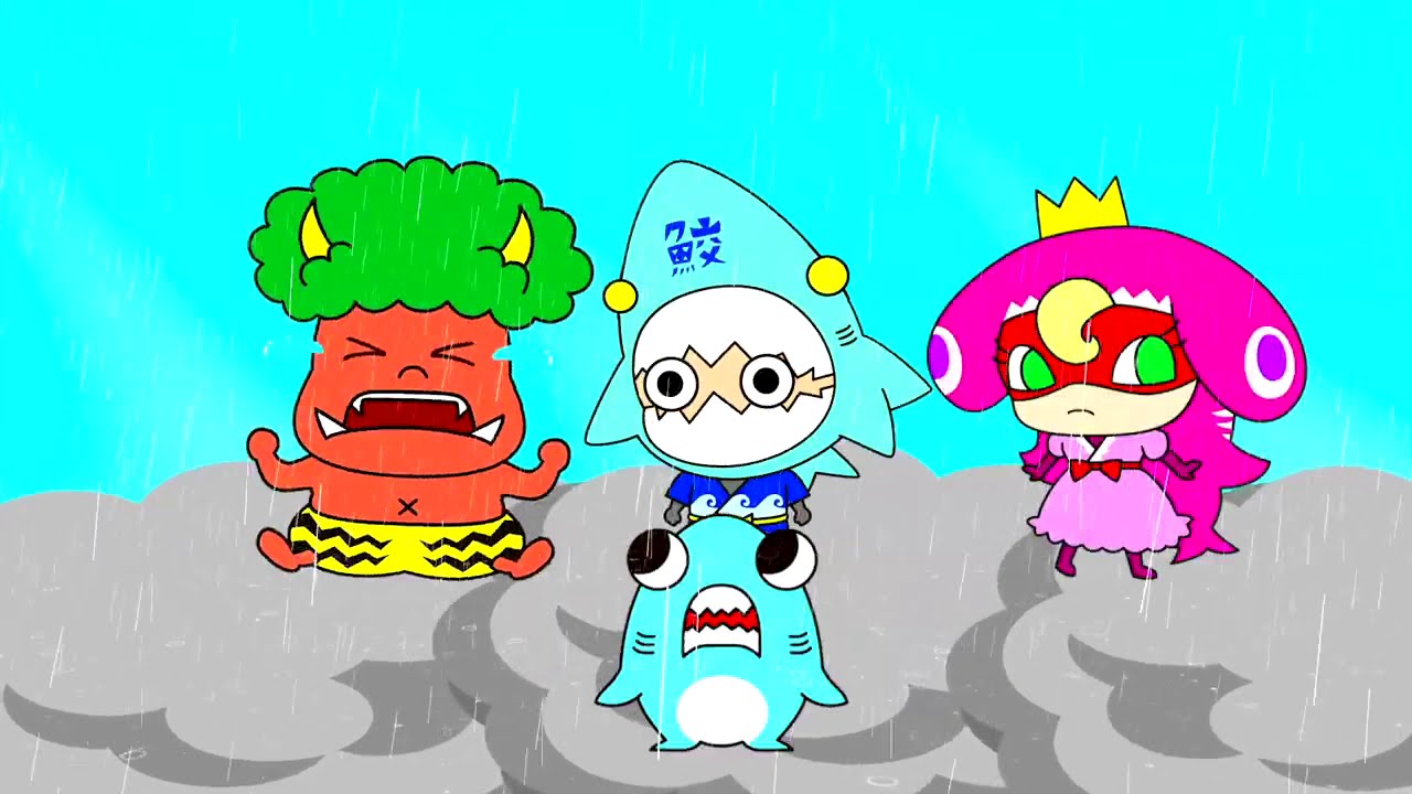 あぶない鬼が出た？！かみなり様に襲われた？！おヘソを取られるぞ！