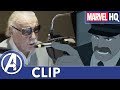 "Avengers: Black Panther's Quest" contará com a última participação especial de Stan Lee em uma animação