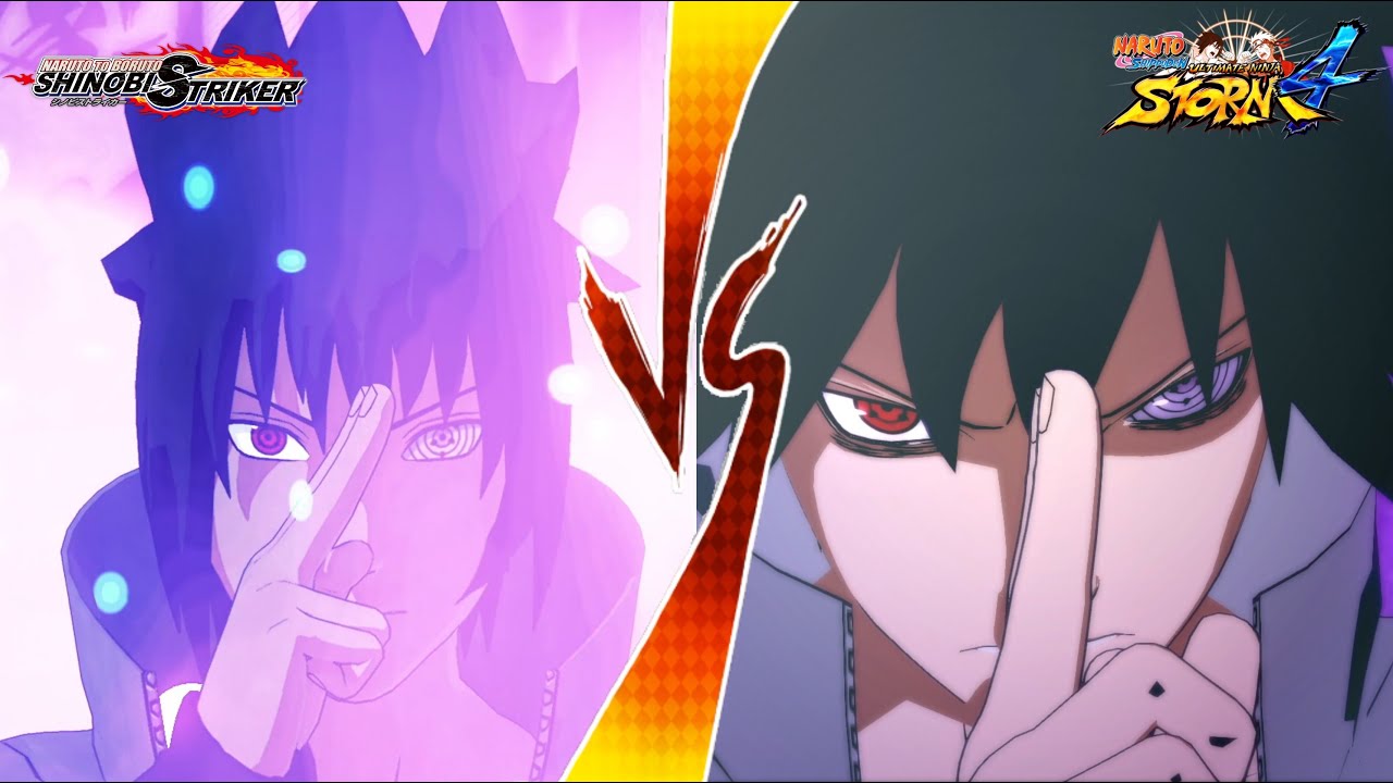 Naruto:Shinobi Striker VS Naruto:Storm 4 Road To Boruto Jutsu And Ultimate  Jutsu Comparison 