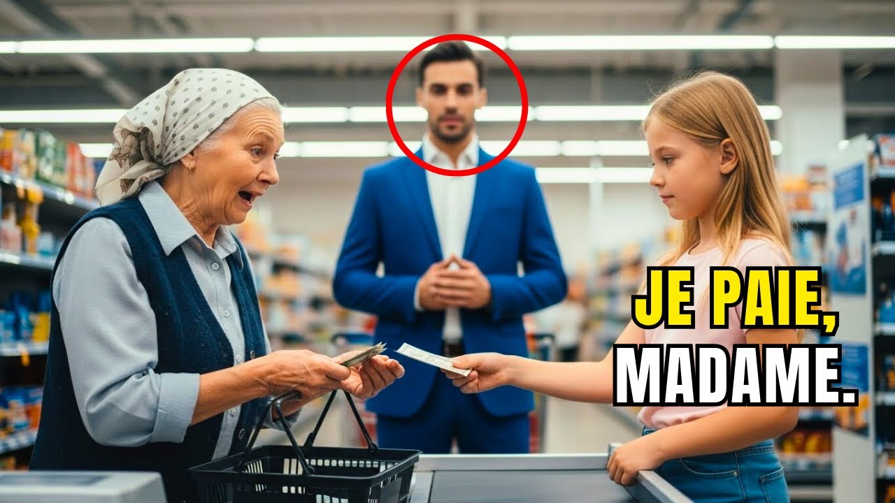 Une fillette pauvre aide une vieille femme affamée — sans savoir que son fils milliardaire la voit