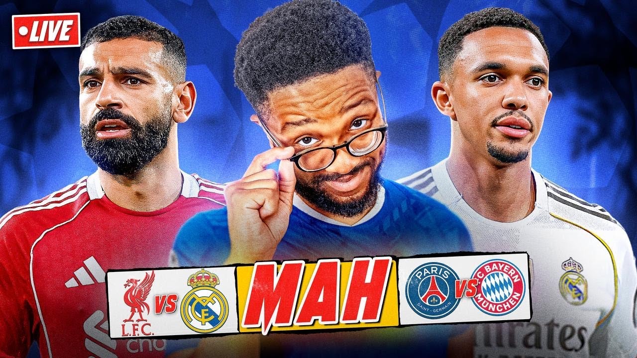 LIVERPOOL 1-0 REAL MADRID & PSG 1-2 BAYERN | MAH LIVE