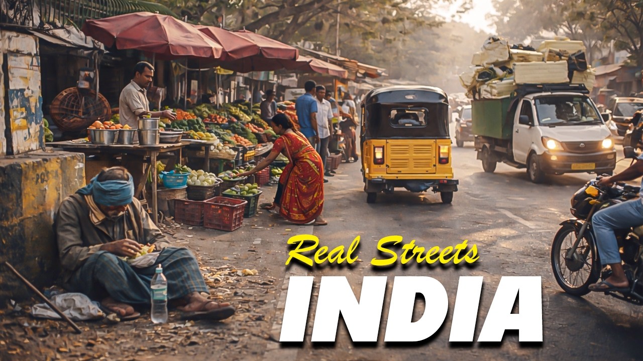 Та сторона Индии, которую вы никогда не увидите 🇮🇳 | Реальная повседневная жизнь в 4K