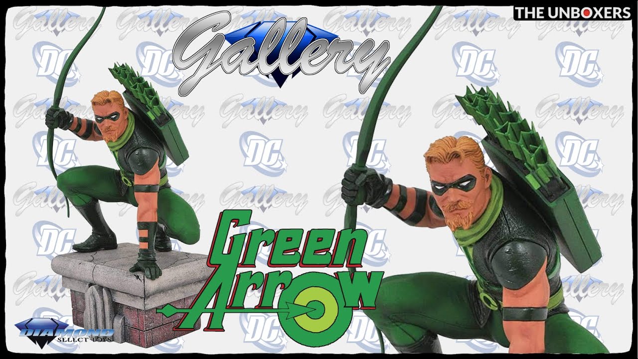 Green Arrow Pvc Figure Diamond DC Gallery Arrow TV DC COMICS