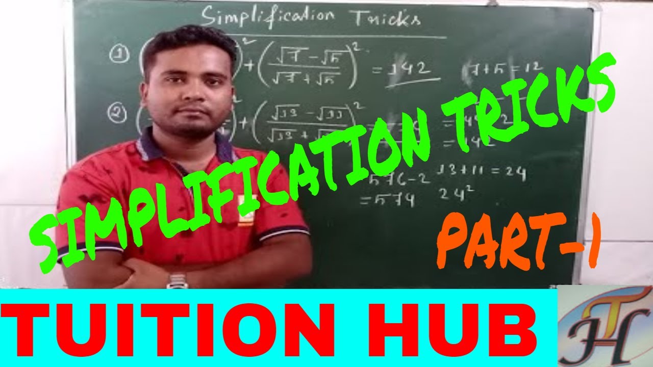 Simplification tricks for all competitive exams | Part-1| Tuition Hub ...