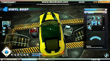 need for speed world (nfsw) how to create ronnie aston martin