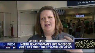 Chewbacca mask lady speaks to FOX4