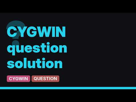 Remove unneeded dependencies from Cygwin (2 Solutions!!)