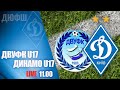 LIVE! Еліт-ліга. ДВУФК Дніпро U17 -  ДИНАМО Київ  U17