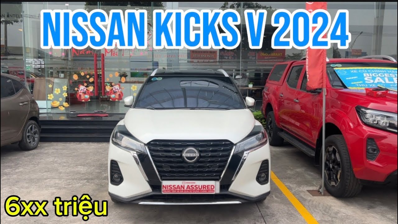 Vừa Cập Bến Nissan Kicks V 2024 - Odo 43.000km - Giá Chỉ 6xx - Lh O347O11532