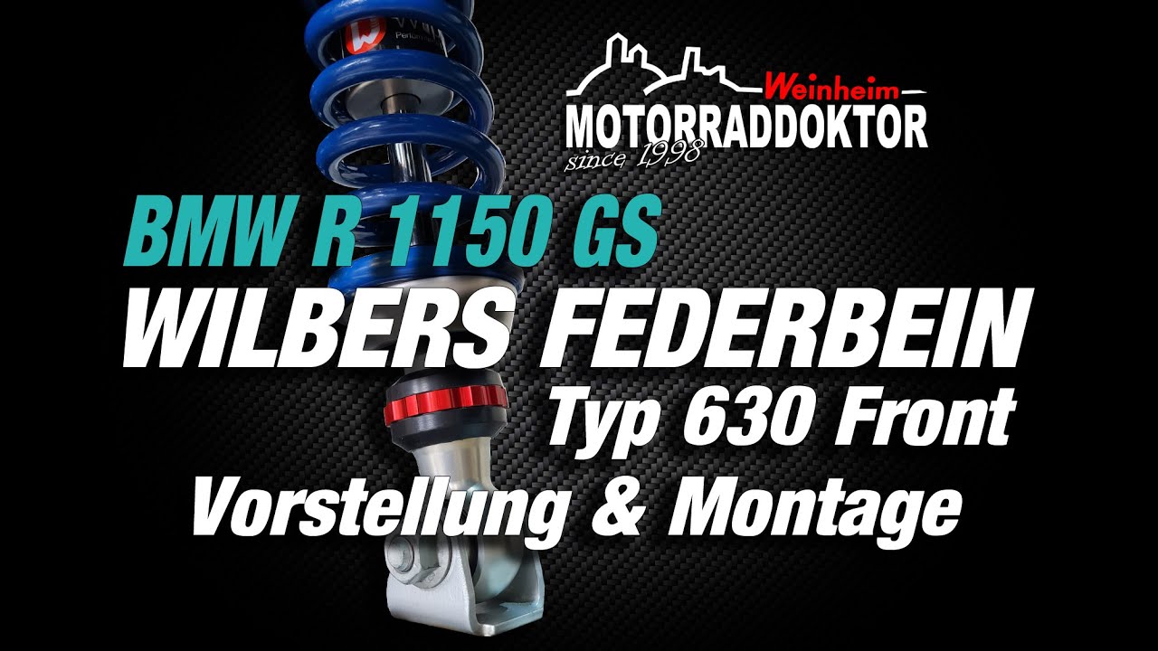 BMW R 1150 GS - Wilbers Federbein Typ 630 Road für BMW Telelever ...