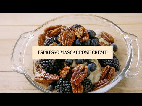 Fabio's Kitchen - Season 4 - Episode 12 - "Espresso Mascarpone with Blackberries and Candied Pecans"