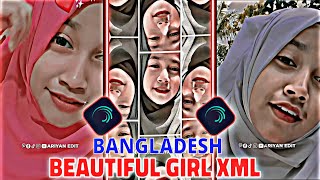 Hijab Queen beautiful girlalight motion edit by @AriyanEdit |XML file present #girl #xml #preset screenshot 5