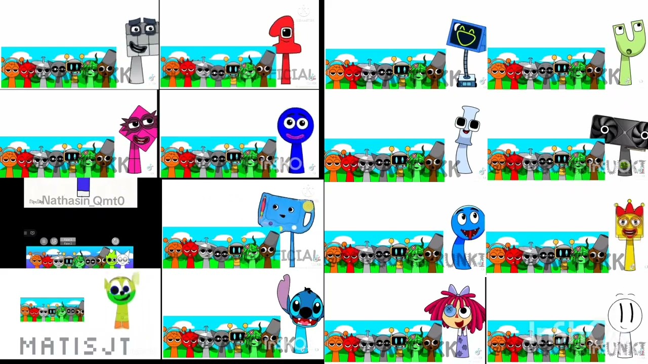 Sprunki oc Superparsion 3