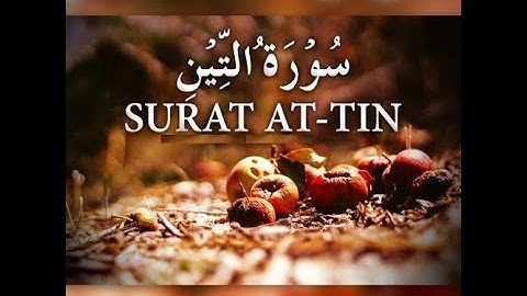 📢 👉 Surat  At-Tin (the Fig)  🕋☝️ سورة التين - 095 سورة التين  الكردى ترتیل القرآن 🕋 Peshawa kurdi 🎧