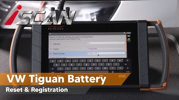 How to Perform a Battery Reset (adaptation) Volkswagen | 2016 VW Tiguan Shown | Other Models Similar