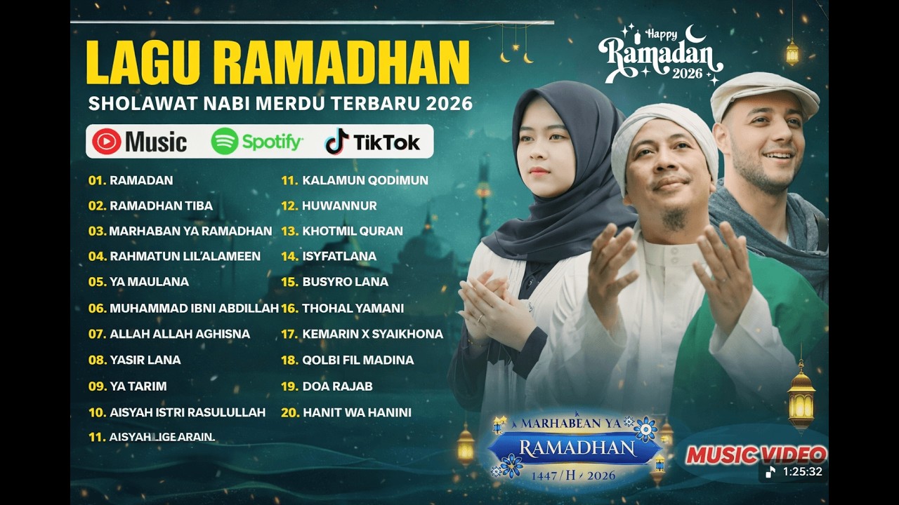 LAGU RAMADHAN PILIHAN TERBAIK 2026 | MAHER ZAIN, OPICK & RISA SOLIHAH FULL ALBUM | SHOLAWAT RAMADAN