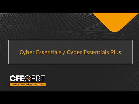 Free Webinar - Cyber Essentials / Cyber Essentials Plus