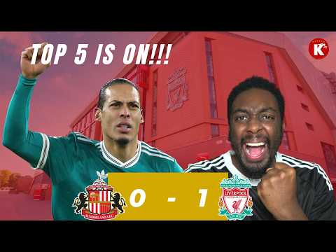 TOP 5 BACK ON?! 🔥 | Sunderland 0–1 Liverpool | Kop-Ish Reaction (Callum)