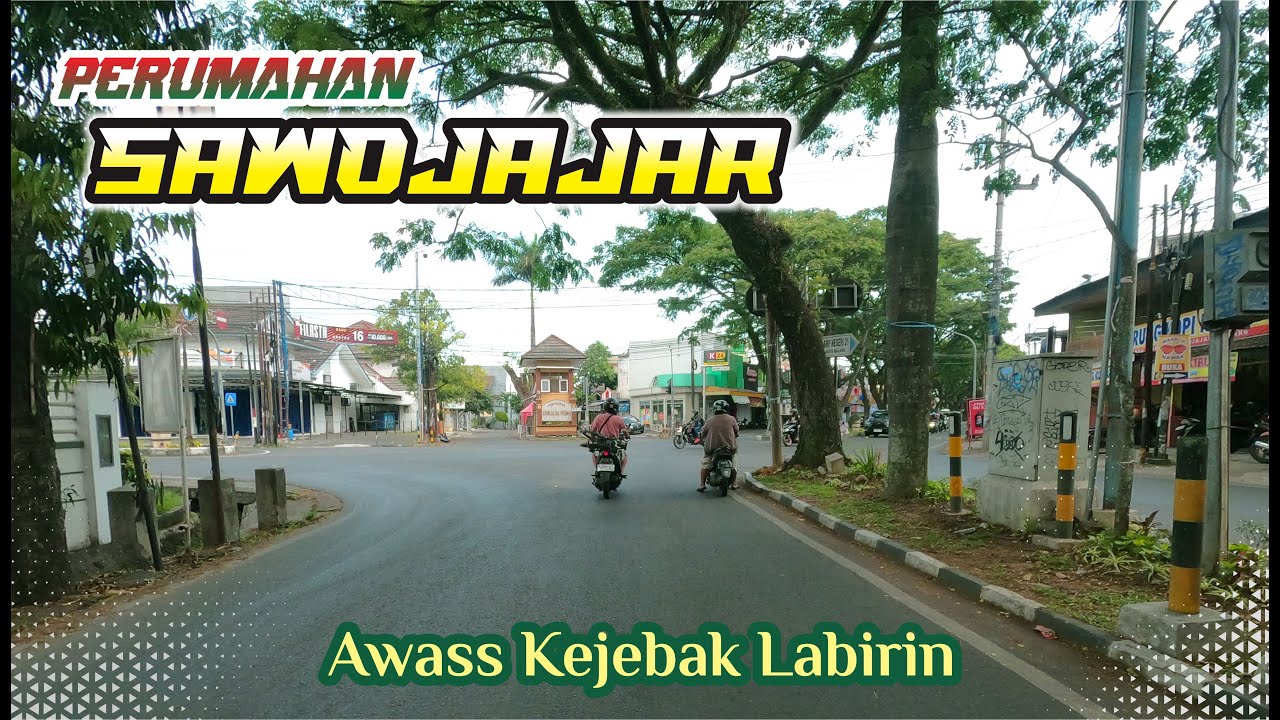 AWAS! Kejebak Labirin, Bisa Masuk Ga Bisa Keluar || Perumahan Sawojajar Kota Malang