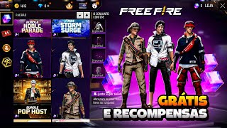 GARENA ACERTOU!! ESCOLHA SUA SKIN DO CUBO MÁGICO, SKINS DE GRAÇA, SUPER KALAHARI E MAIS - FREE FIRE