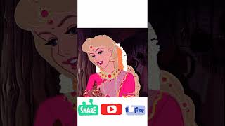 Princess Aurora as a south indian bride#disneyprincessassouthindianbride#shorts