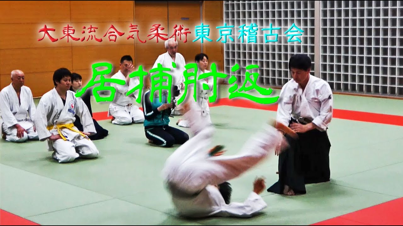 東京稽古会294　居捕肘返　大東流合気柔術