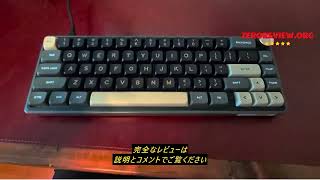 レビュー【Amazon.co.jp限定】RK ROYAL KLUDGE R65 ゲーミング