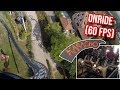 Erlebnispark Tripsdrill - Karacho - Onride &amp; Wartebereich (Erste Reihe POV / 60 fps)